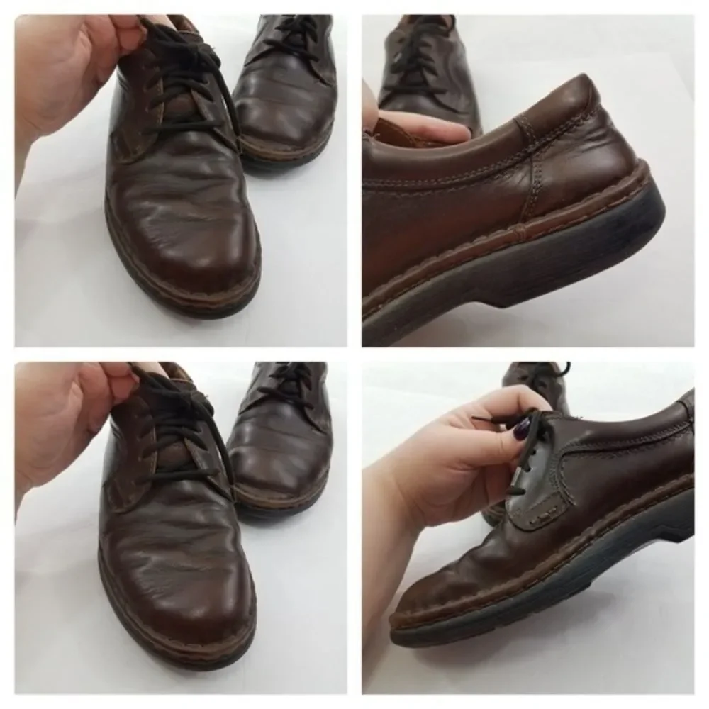 Josef Seibel‎ Mens Oxfords Size 42 9 Brown Leather